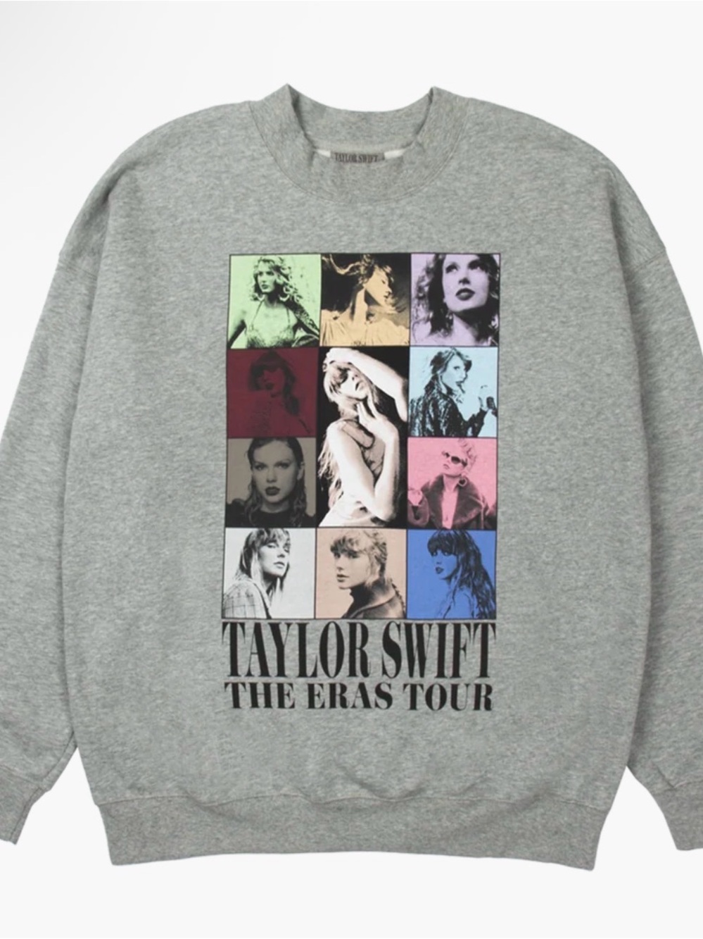 Taylor Swift The Eras Tour II Gray Crewneck